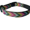 Ensemble collier-laisse fantaisie rayé – Image 3